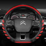 Automobilio vairo dangtis Citroen C4 Cactus C3-XR Spacetourer 2017 2018 - C4 2010 2011 - D tipo vairas E black