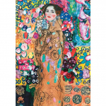 Gustav Klimt Moterų klasikinė tapyba spalvingomis gėlėmis namų miegamojo dekoravimas drobės plakatų spausdinimas meno dovana 21cm&times;30cm NoFrame