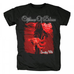Sunkiojo metalo roko unisex mar&scaron;kinėliai trumpomis rankovėmis Children of Bodom Rock Tee Tops Kasdieniai Harajuku Streetwear Hiphop mar&scaron;kinėliai Unisex mar&scaron;kinėliai XL