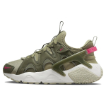 Nike Air Huarache Craft Vidutinio alyvuogių spalvos Moteri&scaron;ki sportbačiai Žali Neutralūs-Alyvuogių Spalvos Balti DQ8031-200 37.5