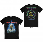 Iron Maiden World Slavery Tour '84 '85 Tee Unisex mar&scaron;kinėliai S