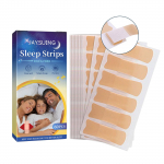 Miego juostelės nuo knarkimo lipdukas &Scaron;velnus, mažiau burną koreguojantis lipdukas Knarkimą stabdanti juostelė B7G3 blue-60pcs