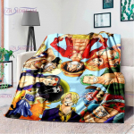 Japoni&scaron;kos pop anime spausdinta antklodė flanelinė sofa patalynė Biuro i&scaron;kylos lova antklodė namų dekoravimui gimtadienio dovana 75cm x 90cm