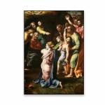 Klasikinės aliejinės tapybos plakatas Kristaus atsimainymo spaudiniai Raffaello Santi drobės paveikslas galerijos dekoravimui namuose 21cm&times;30cm NoFrame