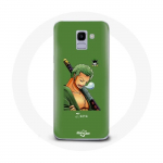 Coque pour Samsung Galaxy A6 2018 One piece Manga Zoro ep&eacute;e