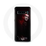 Coque pour Samsung Galaxy s10 edge Lucifer S&eacute;rie fond noir