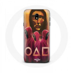 Coque pour Samsung Galaxy S4 Squid Game Masques Triangle carr&eacute; et Cercle dessin