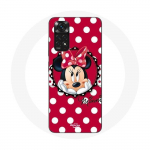 Coque pour Xiaomi Redmi Note 11 4G Minnie Mouse Dessin anim&eacute; Rouge