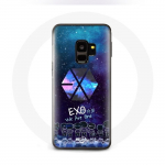 Coque pour Samsung Galaxy S9 Exo Groupe K-pop Logo we are one