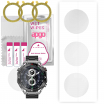 3x apgo Hidrogelio ekrano apsauga Maxcom Ecowatch1, Hidrogelio plėvelė, su pozicionavimo sluoksniu, lengvas montavimas