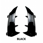 Mercedes-Benz priedams CLA W177 Hečbekas A45 A35 A180 A200 A220 AMG + galinis buferis spoileris &scaron;oninė Canard oro anga Gloossy Black