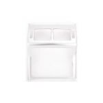 Automobilio stiliaus vidinio porankio galinio oro kondicionavimo ventiliacijos angos rėmelio apdailos lipdukas tinka Jaguar XE X760 XF automobilių priedams sidabras