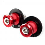 2 x 10mm Motociklo &scaron;vytuoklės slankikliai/ritės, saugos apsauga nuo kritimo žalia