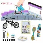 Finger Bike Pir&scaron;tų riedlentės vieta Scene Alloy riedlentės paspirtuko žaislas