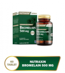 Nutraxin Herbal Bromelain 500 mg Ananasų 60 tablečių žolelių papildas