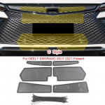 4PCS Automobilinis nuo vabzdžių oro įleidimo angos apsaugos dangtelis Airin Insert Net Vent Racing Grill filtras, skirtas GEELY EMGRAND SS11 2021-2025