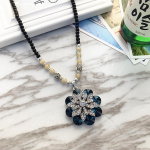 BLINGBAY moteri&scaron;kas pakabukas karoliai Retro mados etninio stiliaus paprastas ilgas megztinio grandinėlė Universali papuo&scaron;alų dovana