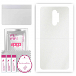 apgo Protective Skin Sticker for the back compatible with Realme X2 Pro, Wrap Film, Foil, Vinyl - Pattern Matte Transparent