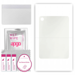 apgo MATTE Protective Skin Sticker for the back compatible with TCL Tab 10S 5G, Wrap Film, Hydrogel Film, Flexible, Soft TPU with positioning layer ea