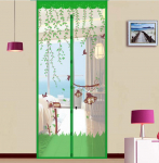 Namo miegamojo pertvara, ventiliacija nuo vabzdžių apsauganti užuolaida vasaros savaime sugerianti magnetinė ekrano mink&scaron;ta ekrano durys 100*210cm
