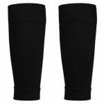 Futbolas Blauzdų kojinės vir&scaron; kelių Futbolo antblauzdžiai Kojinės kvėpuojančios sportinės kelių pagalvėlės kojų apdangalas One Size juoda