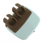 Pir&scaron;tų laikiklis delnų skustuvas vaisinėms daržovėms nerūdijančio plieno guminės rankenos lupimo įrankis bulvių morkų agurkų daržovėms moliūgams virtuvės įtaisas oranžinė