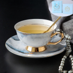 Retro Imperial Europos kavos puodelių rinkinys Porcelianiniai arbatos rinkiniai Prabangūs Dovanų Bone China Keraminiai Kavinės Vestuvių Papuo&scaron;imo Gėrimai 200ml