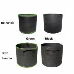 1 gal 2 gal 3 galonai Augalų auginimo mai&scaron;eliai gėlių vazonai, neaustiniai medelynai, gėlių sodinimo mai&scaron;eliai, skirti daržovėms 1Gal black no handle