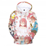 Mis Kobaja&scaron;is ir jos drakonė Kanna Kamui Cosplay džemperis su gobtuvu Hip Hop grafinis džemperis Poleron Hombre gatvės apranga Harajuku drabužiai S