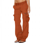 Moteri&scaron;kos baggy Cargo Pants Vintažiniai džinsai su ki&scaron;enėmis Plačios kelnės Laisvi kombinezonai Ilgos Kelnės Cargo Kelnės XL