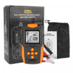 12V 24V automatinės diagnostikos įrankiai Akumuliatoriaus analizatorius Automobilio akumuliatoriaus testeris Skaitmeninis paleidimo įkrovimo įrankis &scaron;lapiam / GEL / &scaron;vino rūg&scaron;tiniam akumuliatoriui