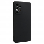 &bdquo;Candy Matte&ldquo; telefono silikoninis dėklas, skirtas Samsung Galaxy A51 A71 A12 A22 A52 A01 A11 A21S A31 A51 A41 A71 A10S A20S A30S A50 A70 dangtelis For Galaxy A11 (EU) juoda