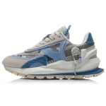 Li Ning Fangyuan Eternal zom&scaron;os audinio retro amortizuojantys neslystantys dėvėjimuisi atsparūs lengvi žemo profilio bėgimo bateliai moterims AGCR058-8 37