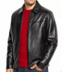 AL KHALID vyri&scaron;ka odinė striukė juoda natūralios ėriuko odos striukė motociklui stilinga XS