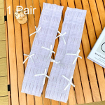 1 pora madingų apsauginių nuo saulės rankovių, ledinio &scaron;ilko antrankovių, baleto stiliaus su kaspinėliu, mergaitėms su &scaron;irdelėmis