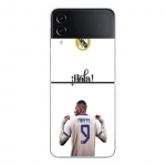 Coque Maniacase pour Samsung Galaxy Z Flip3 5g Kylian Mbappe Real Madrid 9 Hola