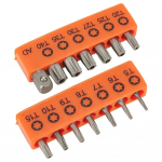 14 vnt. rinkinys Torx atsuktuvo antgalių adapteris 1/4 colio adapterio ilgintuvas T5 T7 T8 T10 T15 T20 T25 T27 T30 T35 T40 elektrinis įrankis CHINA
