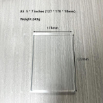 1 vnt. Gel Press Monoprinting Spausdinimo lėk&scaron;tės Gelio plok&scaron;telė Spaudos Menui Kortelių gamybai, Scrapbooking, Menai A2