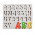&Scaron;okolado forma Silikoninė forma Fondanto forma Tortų dekoravimo įrankiai Capital letters