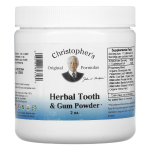 Christopher's Original Formulas, Herbal Teeth and Gums Powder, 2 oz. white