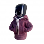 &bdquo;Hoodie&ldquo; automobilio pavarų perjungimo dangtelis &bdquo;Mados&ldquo; pavarų perjungimo dangtelis &bdquo;Hoodie&ldquo; automobilio pavarų perjungimo rankenėlės dangtelis raudona
