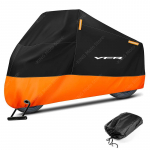 Honda Uždangalas Vandeniui HONDA VFR 800 1200x VFR750 VFR800X VFR800F VFR1200x Motociklo Apsauga nuo Dulkių Apsauga nuo Lietaus Su At&scaron;vaitine Juosta M oranžinė