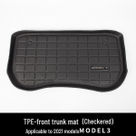 Tesla Model 3/Y Individualūs priekinės ir galinės bagažinės TPE kilimėliai