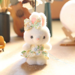 Miela Miela Gėlė Sijonas Mažas Triu&scaron;is Pakabukas Pliu&scaron;inis Žaislas Lėlė Animacinis Krep&scaron;ys Pakabinamas Raktų Pakabukas Lėlė 15Cm