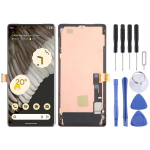 Google Pixel 7 Pro GP4BC GE2AE OLED LCD ekranas su skaitmeniniu keitikliu, pilnas mazgas su rėmeliu