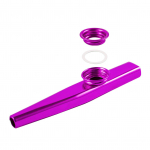 Ne&scaron;iojamas metalinis &bdquo;Kazoo&ldquo; diafragmos burnos &bdquo;Kazoo&ldquo; mini fleitos muzikos instrumentas pradedantiesiems