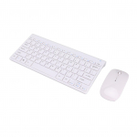 Belaidės klaviatūros ir pelės rinkiniai 10 metrų perdavimas I&scaron;manus miegas Ergonomi&scaron;kas dizainas 2.4G USB juoda