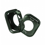 Aliuminio lydinio dėklas Apple Watch S9 - Itin plonas metalinis silikoninis vidinis smūgiams atsparus dangtelis iWatch9/8/7/6/5/4/3/2/1/se/ultra/ultra2 49mm 45mm 44mm iwatch 4/5/6/SE【40mm】