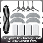 Suderinamas su Lydsto G1 / Polaris PVCR 1226 / Coredy R750 roboto vakuuminiu pagrindiniu &scaron;oniniu &scaron;epečiu HEPA filtro &scaron;luostės atsarginės dalys priedai