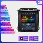 Ossuret Android automobilio radijas Kia Sorento 2002 - 2006 m. Multimedijos stereo sistema 9,7 colio vertikalus ekranas Carplay Android Auto I&scaron;manusis grotuvas Navi GPS WIFI S8 8Core 8G 128G